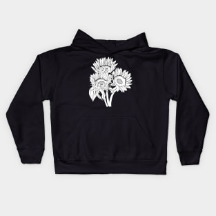 Sunflowers Kids Hoodie